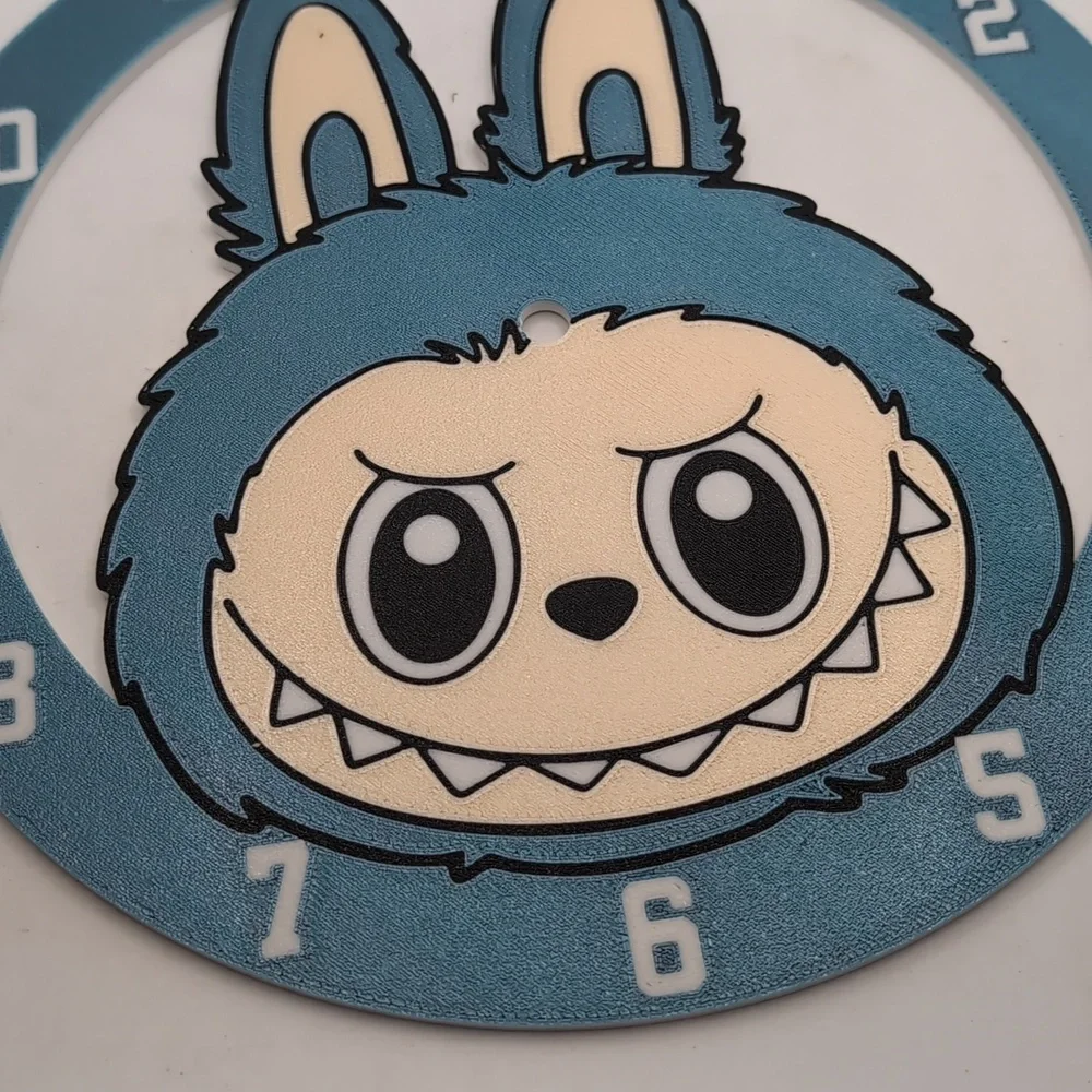 Little Monster Wall‎ Clock Choose Your Color